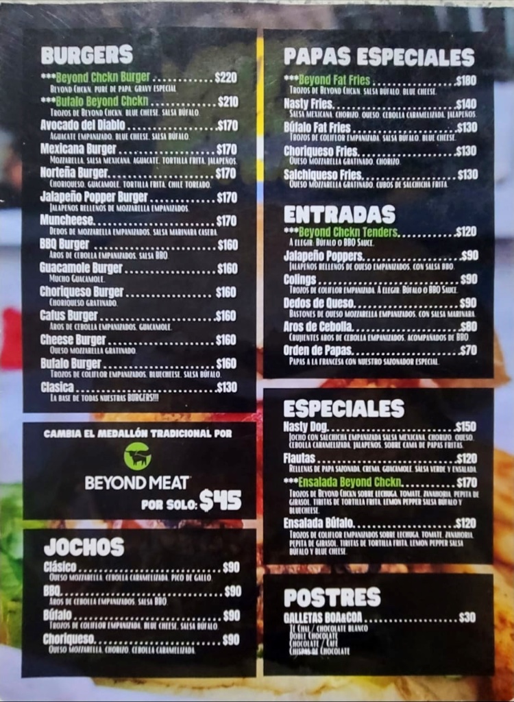 VeganMunch Menu - Image 4